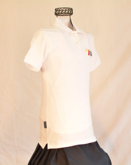 Short Sleeve Golf Shirt (Girls/Ladies) White