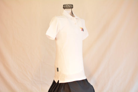 Short Sleeve Golf Shirt (Girls/Ladies) White