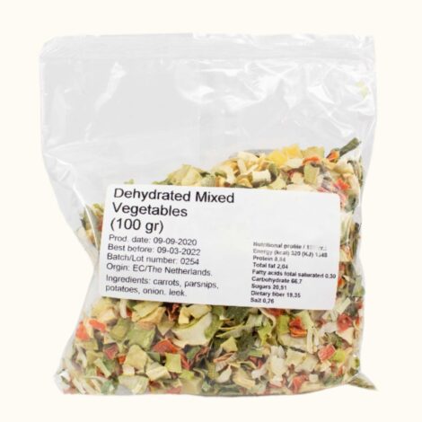 Dehydrated Vegetable Mix