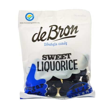 deBron Sugar Free Licorice 100g