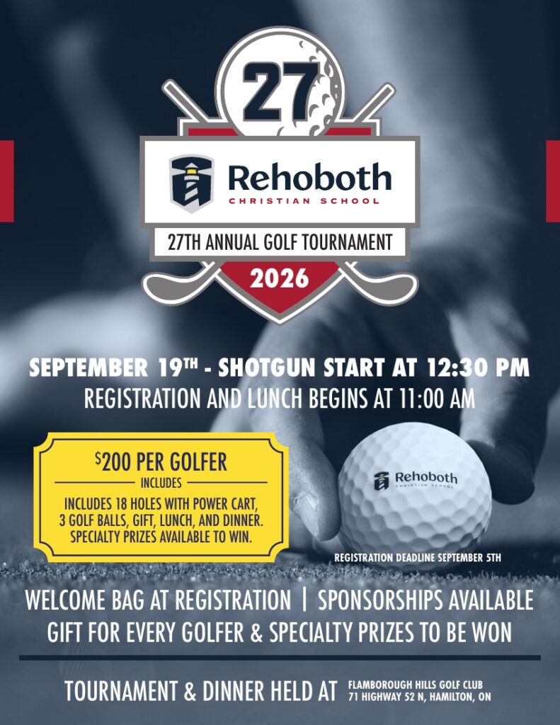 27th annual golf tournament on September 19. Shotgun start at 12:30pm. Registration and lunch begins at 11:00am. $200 per golfer includes 18 holes with power cart, 3 golf balls, gift, lunch, and dinner. Specialty prizes available to win. Registration deadline September 5. Welcome bag at registration. Sponsorships available. Tournament and dinner held at Flamborough Hills Golf Club 71 Highway 52 N, Hamilton